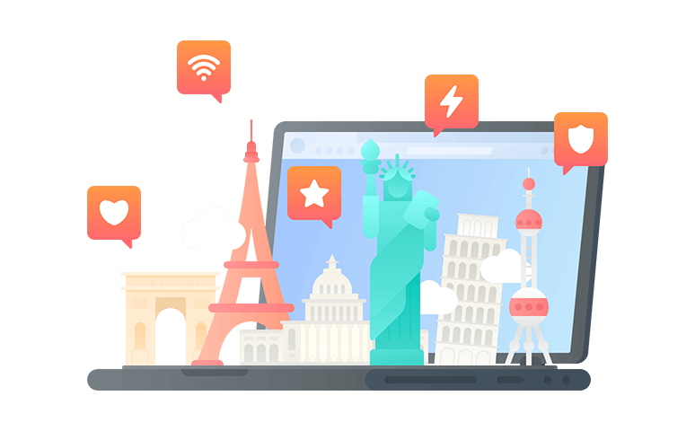 在英属印弟安海城连接到中国的加速器 - 大陆VPN